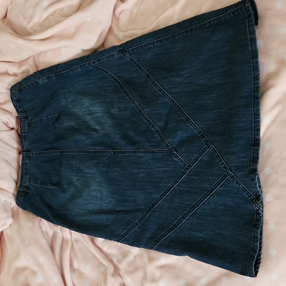 Vintage AVENUE Denim skirt Size 14/16 - Picture 2 of 5